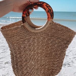 NWT J Crew Woven Tote